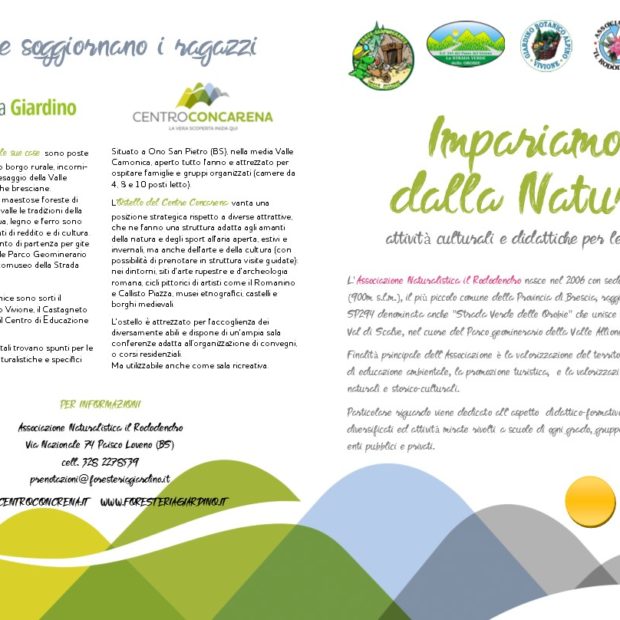 IMPARIAMO DALLA NATURA attività culturali e didattiche per le scuole